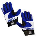 Guantes Cross Training Fitness Azul Durabody - Suples.cl
