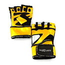 Guantes de Cuero Amarillo Metálico Greatlhete - Suples.cl