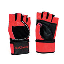 Guantes de Cuero Rojo Greatlhete - Suples.cl