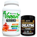 Pack Vegan Protein + B12 2.2 Lbs + Creatina Turbo 300g Fast Nutrition - Suples.cl