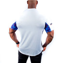 Polera Manga Corta Athletic White Durabody Hombre - Suples.cl