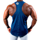 Polera Sin Mangas Muscle Balance Azul Durabody Hombre - Suples.cl
