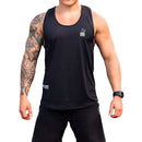 Polera Sin Mangas Muscle Balance Negra Durabody Hombre - Suples.cl