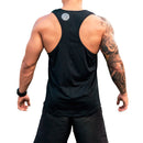 Polera Sin Mangas Muscle Balance Negra Durabody Hombre - Suples.cl