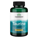 Taurine 500 Mg 100 Caps Swanson - Suples.cl