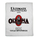 Toalla Blanca Olympia Ultimate Nutrition - Suples.cl