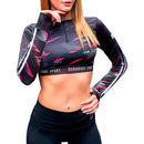 Top Manga Larga Durabody Active Black DURATECH™ LINE - Suples.cl